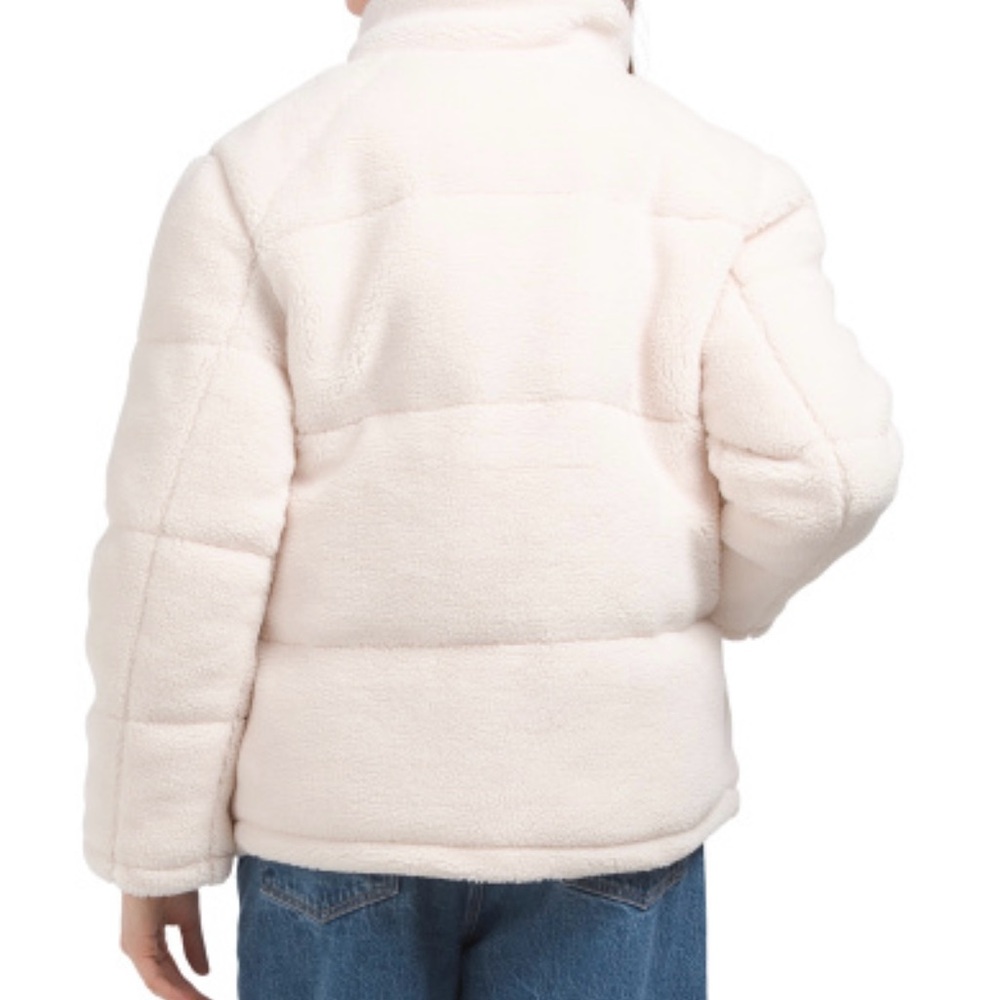 NWT Rebecca Minkoff Cream Puffer Jacket - Picture 2 of 10